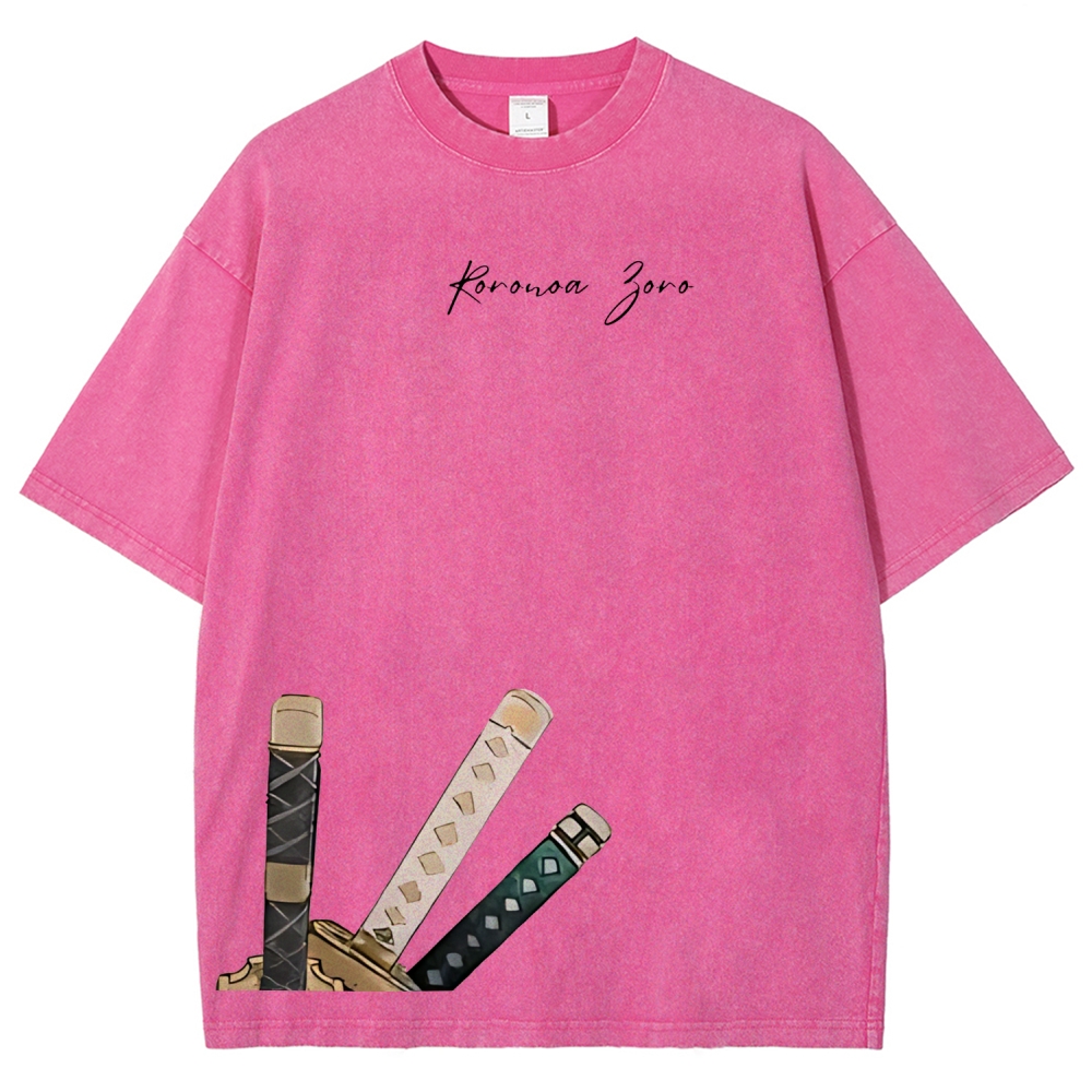 One Piece Devil Fruit | Unisex Fit Washed T-Shirt 2511018865