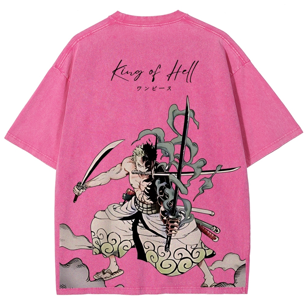 One Piece Devil Fruit | Unisex Fit Washed T-Shirt 2511018865