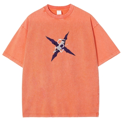 One Piece Devil Fruit | Unisex Fit Washed T-Shirt 2511018868