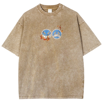 One Piece Devil Fruit | Unisex Fit Washed T-Shirt 2511018869