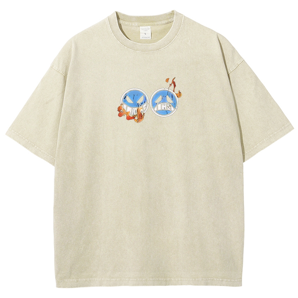 One Piece Devil Fruit | Unisex Fit Washed T-Shirt 2511018869