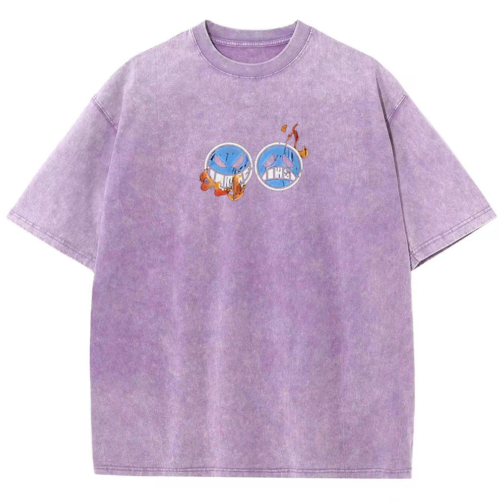 One Piece Devil Fruit | Unisex Fit Washed T-Shirt 2511018869