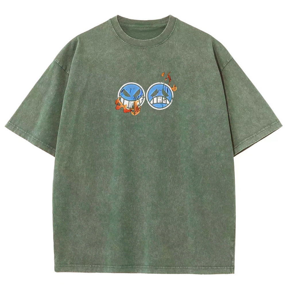 One Piece Devil Fruit | Unisex Fit Washed T-Shirt 2511018869