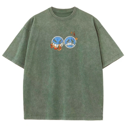 One Piece Devil Fruit | Unisex Fit Washed T-Shirt 2511018869