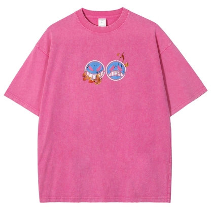 One Piece Devil Fruit | Unisex Fit Washed T-Shirt 2511018869