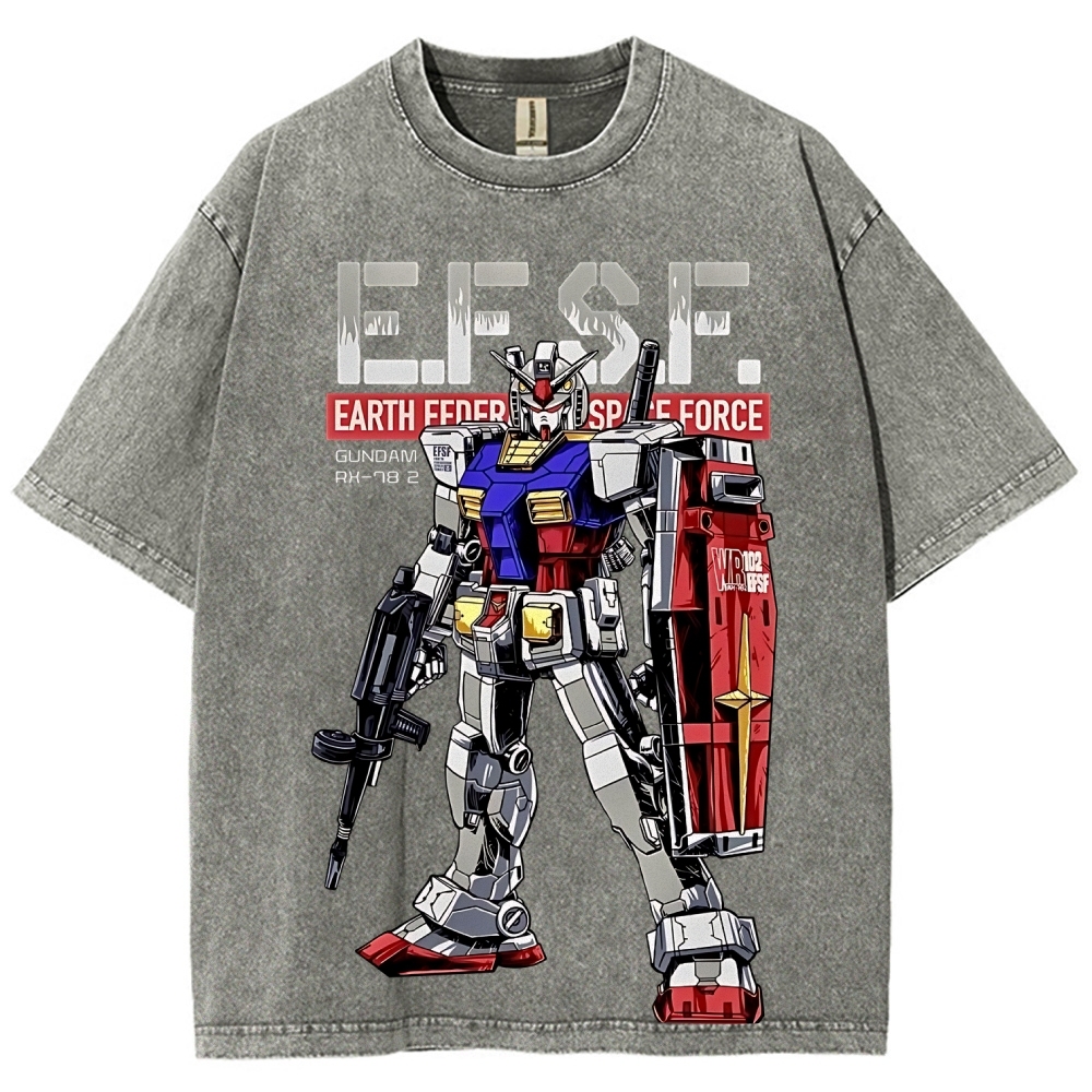 Gundam | Unisex Fit Washed T-Shirt