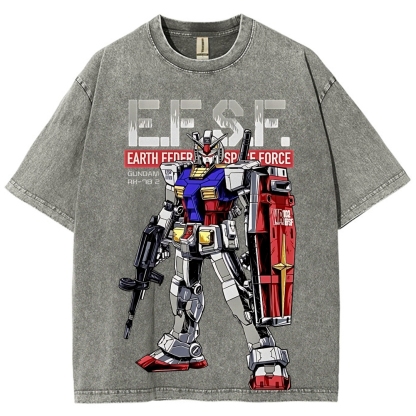 Gundam | Unisex Fit Washed T-Shirt