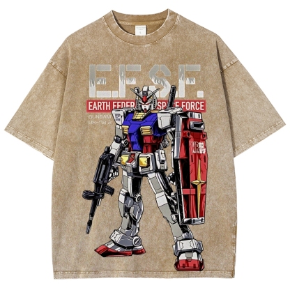 Gundam | Unisex Fit Washed T-Shirt