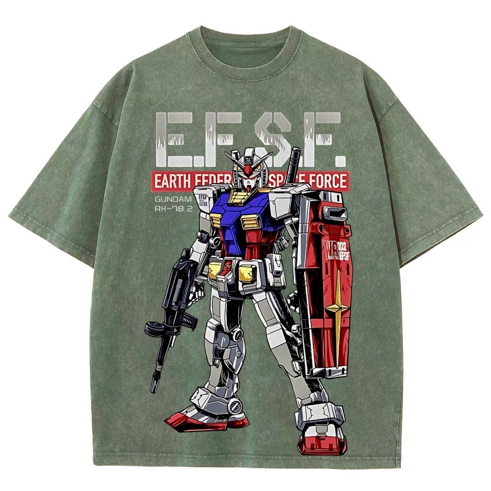 Gundam | Unisex Fit Washed T-Shirt