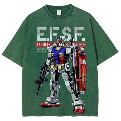 Gundam | Unisex Fit Washed T-Shirt
