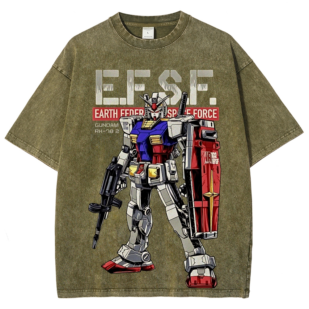 Gundam | Unisex Fit Washed T-Shirt