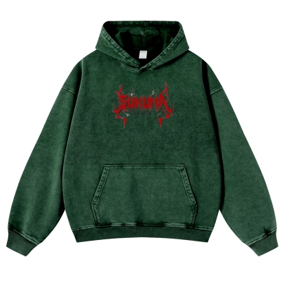 Jujutsu Kaisen Sukuna | Casual Washed Hoodie 2511022453