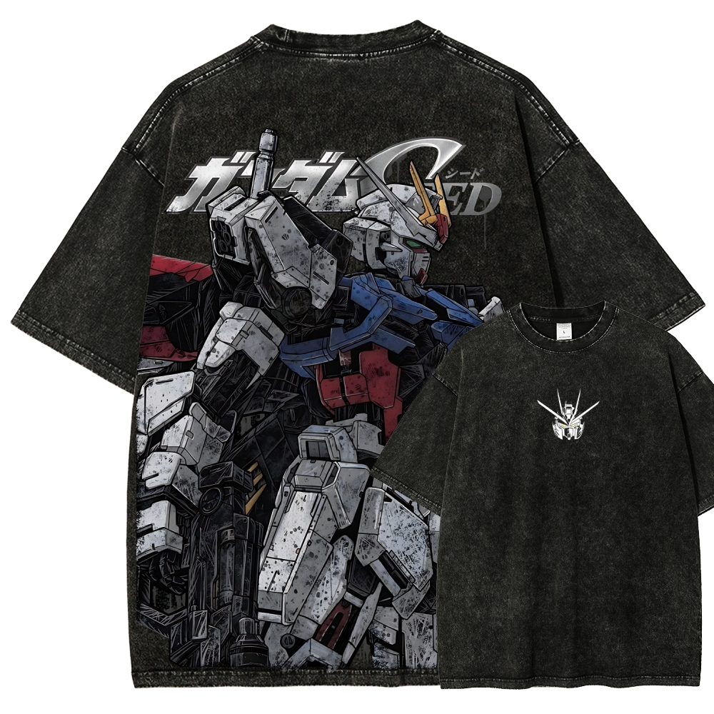Gundam | Unisex Fit Washed T-Shirt 2511028609