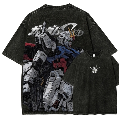Gundam | Unisex Fit Washed T-Shirt 2511028609