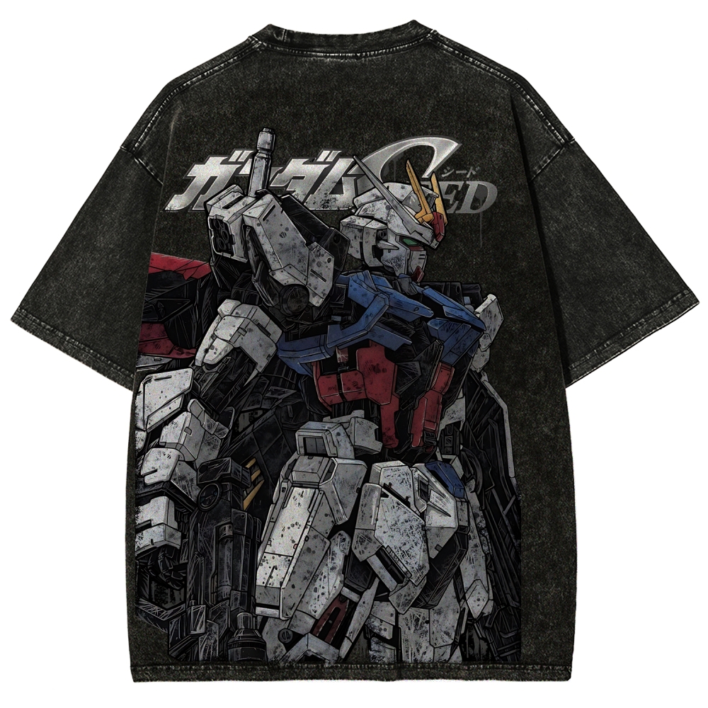 Gundam | Unisex Fit Washed T-Shirt 2511028609