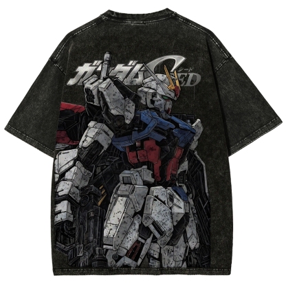 Gundam | Unisex Fit Washed T-Shirt 2511028609