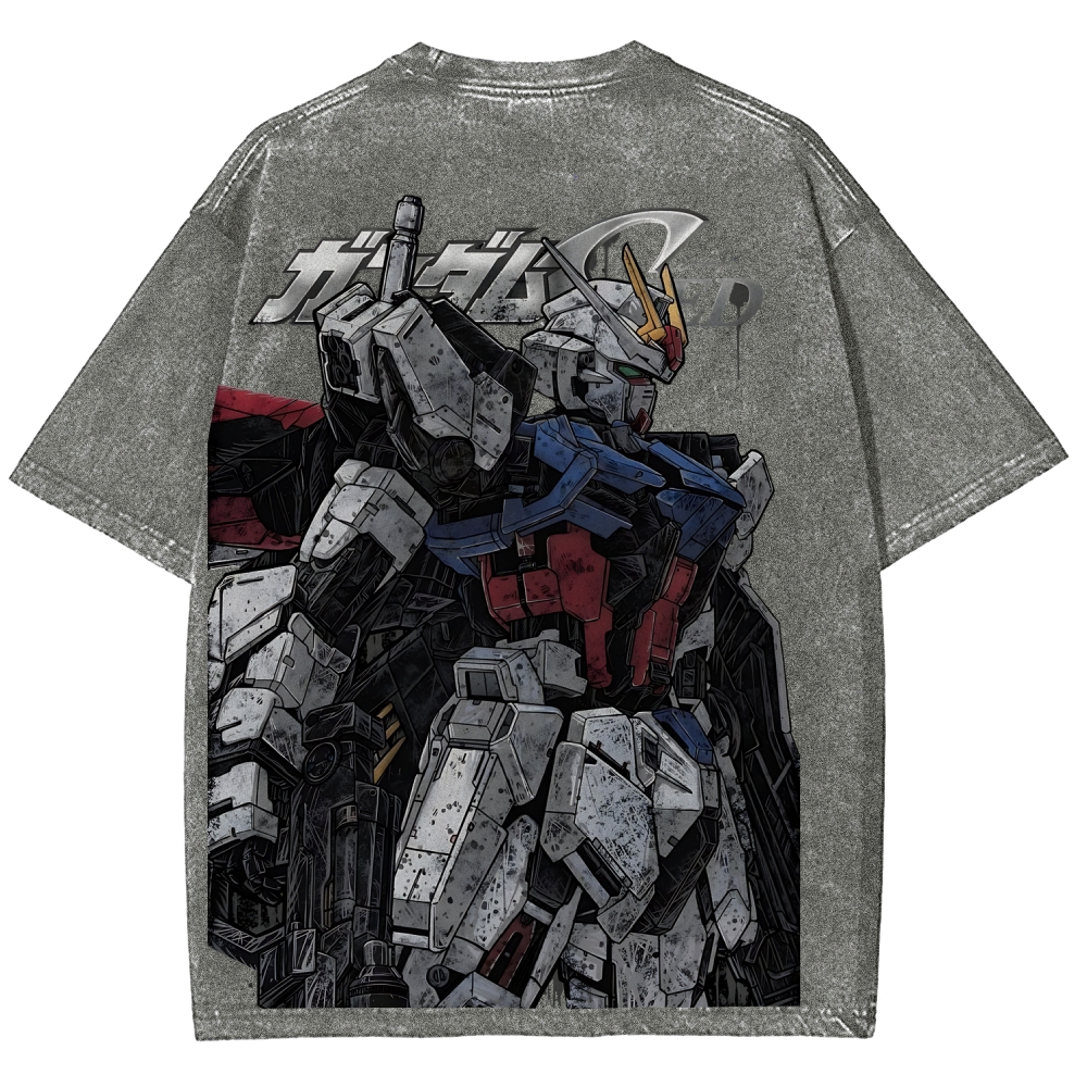 Gundam | Unisex Fit Washed T-Shirt 2511028609