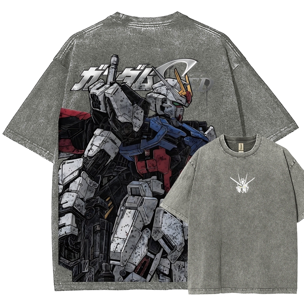 Gundam | Unisex Fit Washed T-Shirt 2511028609