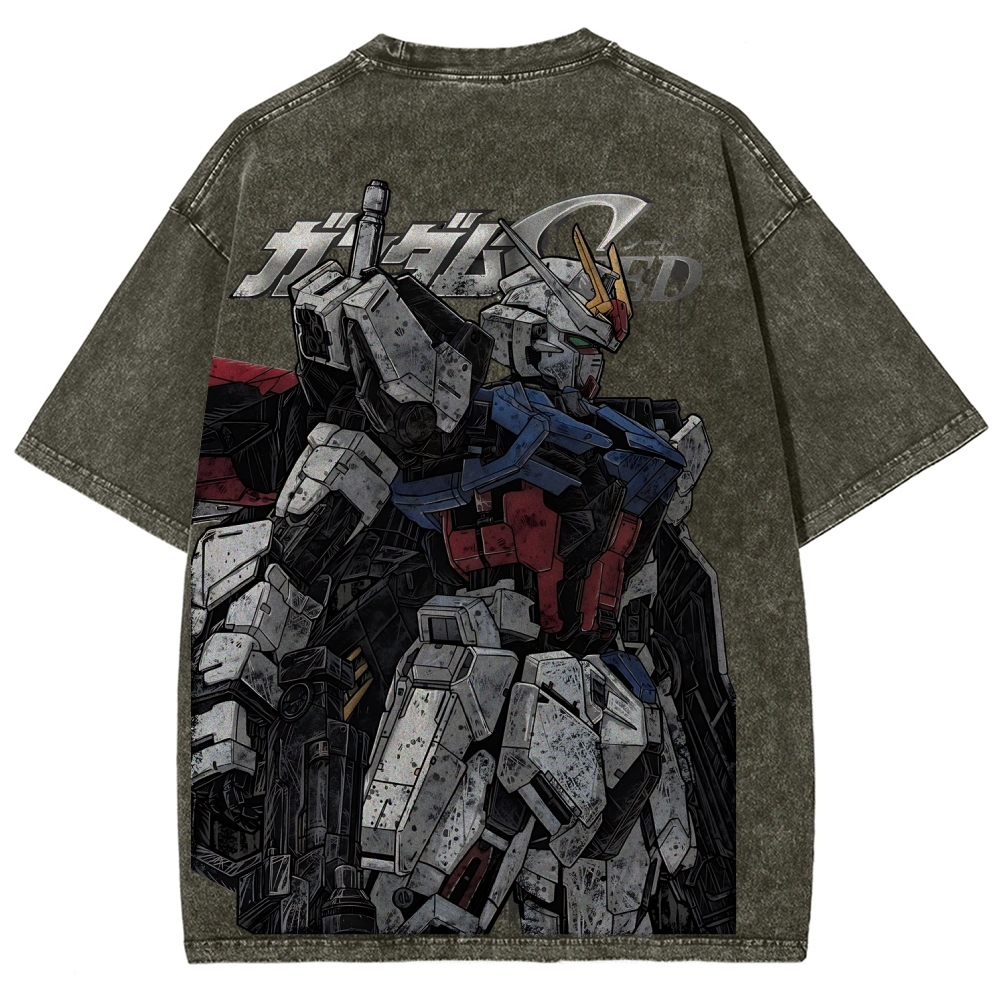 Gundam | Unisex Fit Washed T-Shirt 2511028609