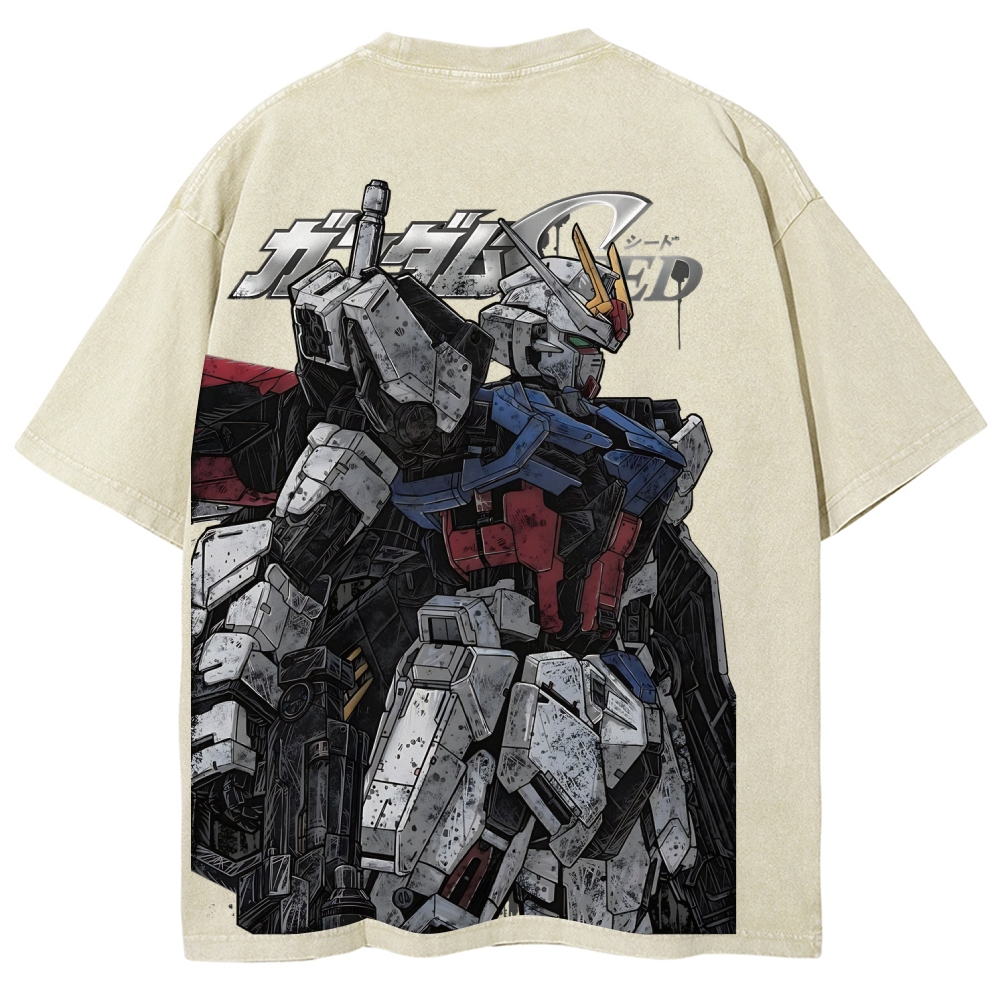 Gundam | Unisex Fit Washed T-Shirt 2511028609