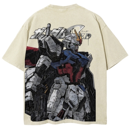 Gundam | Unisex Fit Washed T-Shirt 2511028609