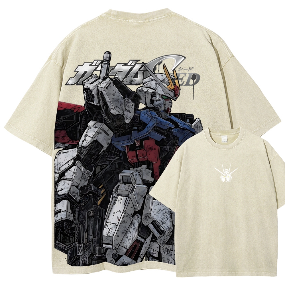 Gundam | Unisex Fit Washed T-Shirt 2511028609