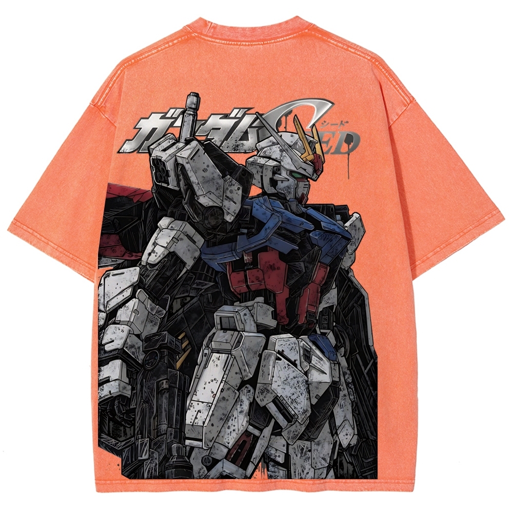 Gundam | Unisex Fit Washed T-Shirt 2511028609