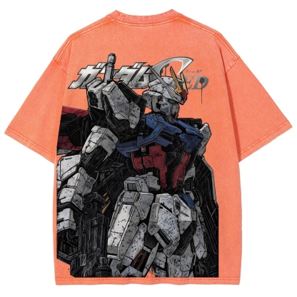 Gundam | Unisex Fit Washed T-Shirt 2511028609