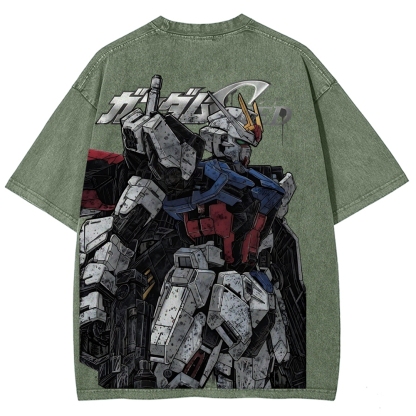 Gundam | Unisex Fit Washed T-Shirt 2511028609