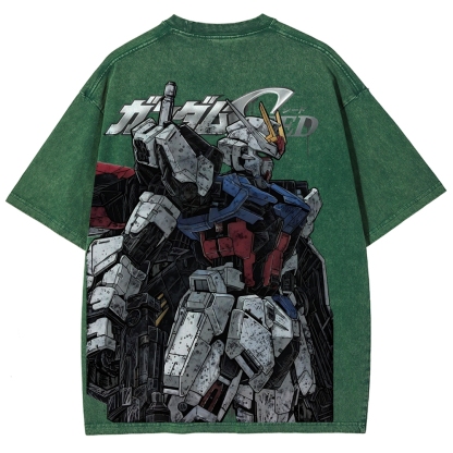 Gundam | Unisex Fit Washed T-Shirt 2511028609