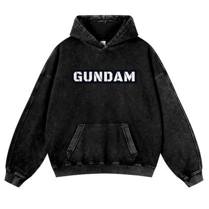 Gundam | Casual Washed Hoodie 2511028639