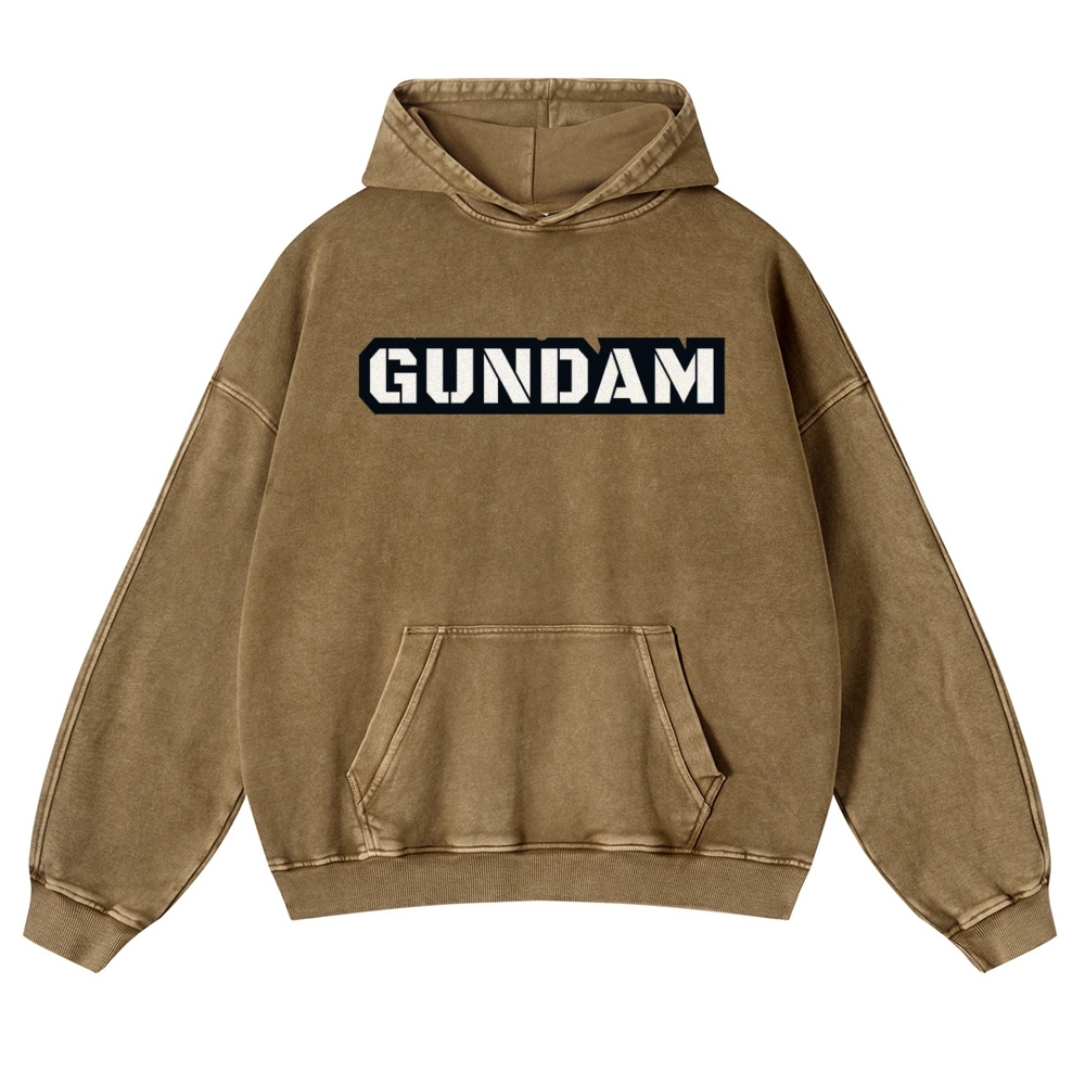 Gundam | Casual Washed Hoodie 2511028639