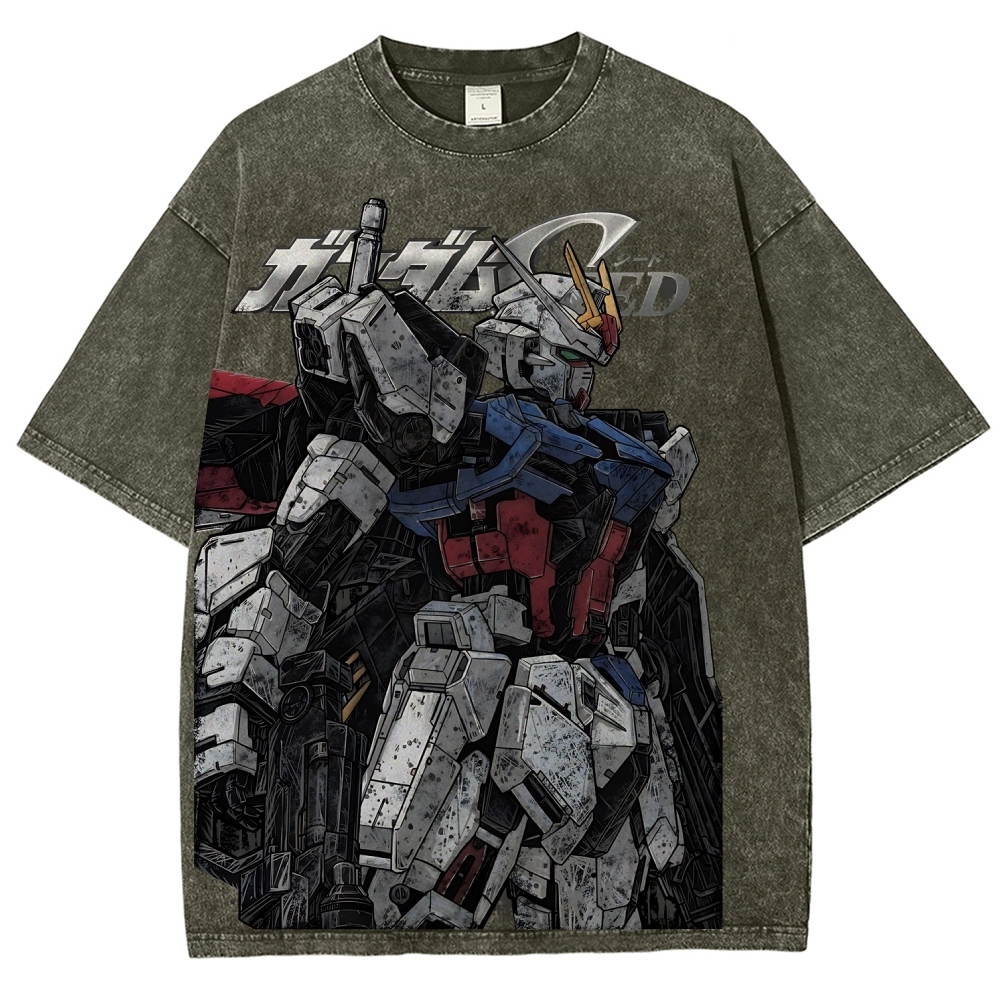 Gundam | Unisex Fit Washed T-Shirt 2511028644
