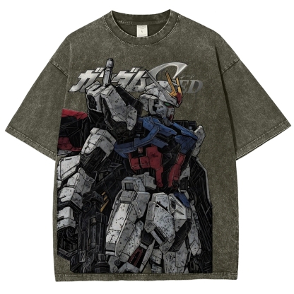 Gundam | Unisex Fit Washed T-Shirt 2511028644