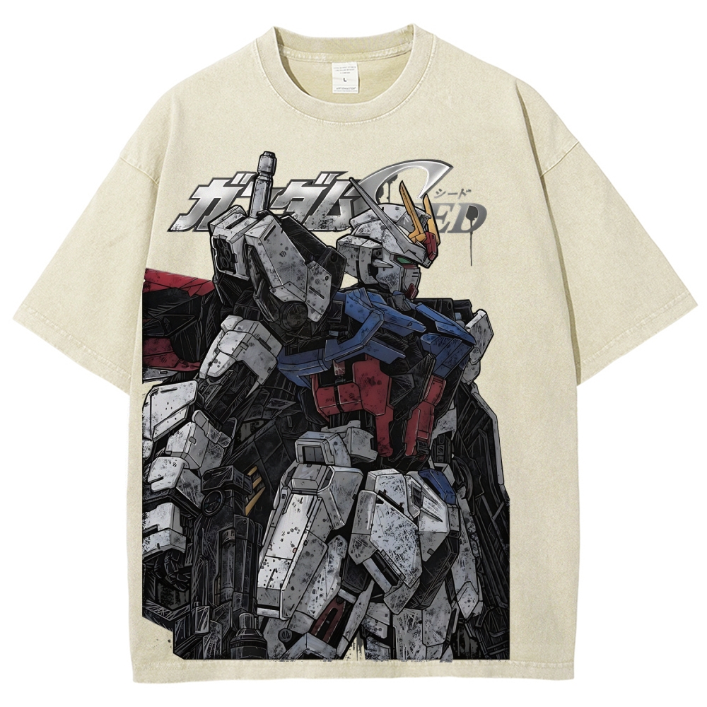 Gundam | Unisex Fit Washed T-Shirt 2511028644