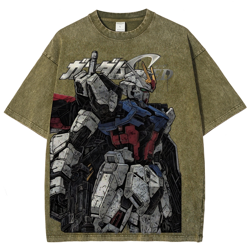 Gundam | Unisex Fit Washed T-Shirt 2511028644
