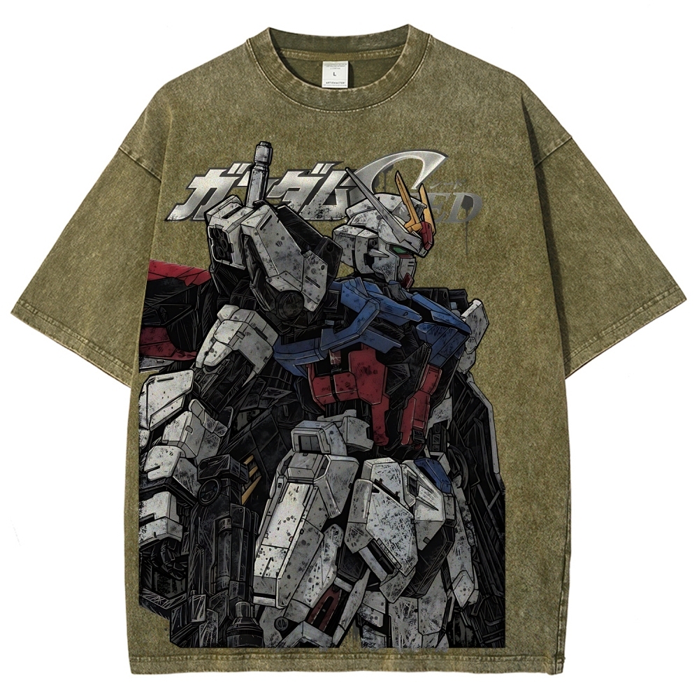 Gundam | Unisex Fit Washed T-Shirt 2511028644