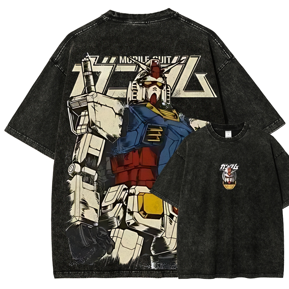 RX-78-2 Gundam | Unisex Fit Washed T-Shirt 2512000809