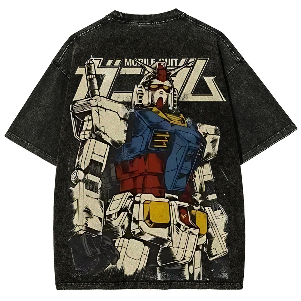 RX-78-2 Gundam | Unisex Fit Washed T-Shirt 2512000809