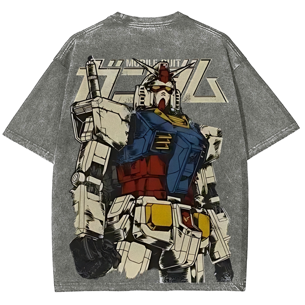 RX-78-2 Gundam | Unisex Fit Washed T-Shirt 2512000809