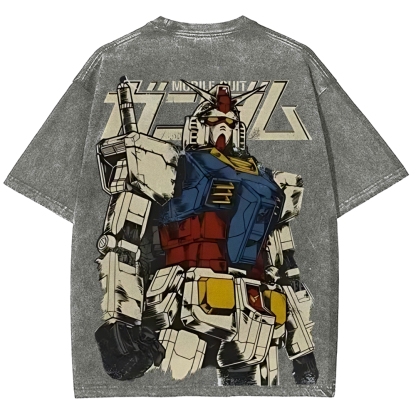 RX-78-2 Gundam | Unisex Fit Washed T-Shirt 2512000809