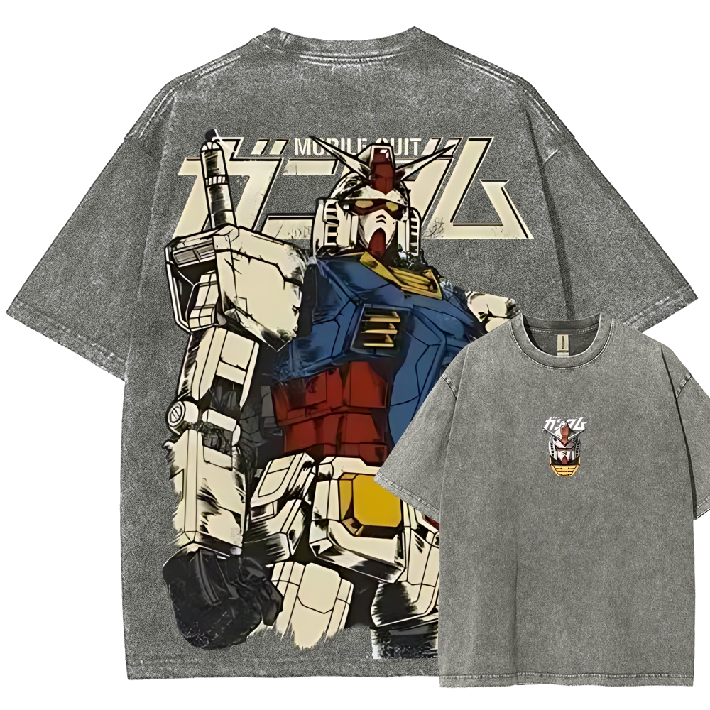 RX-78-2 Gundam | Unisex Fit Washed T-Shirt 2512000809