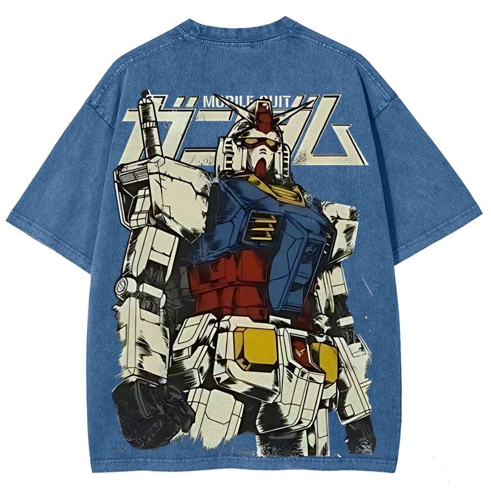 RX-78-2 Gundam | Unisex Fit Washed T-Shirt 2512000809