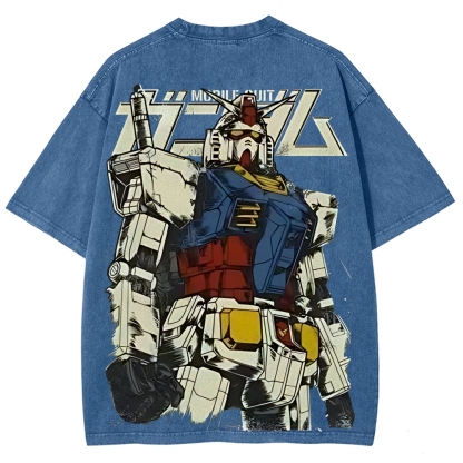 RX-78-2 Gundam | Unisex Fit Washed T-Shirt 2512000809