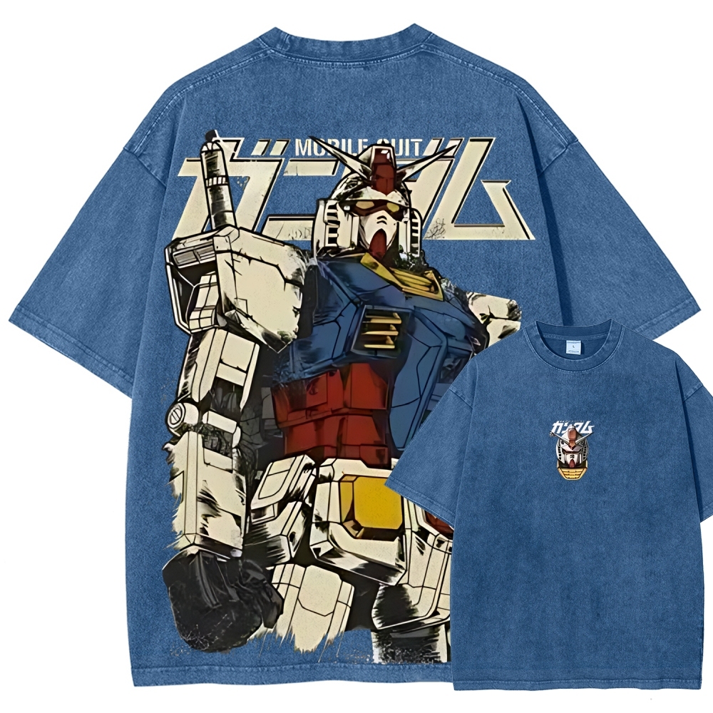 RX-78-2 Gundam | Unisex Fit Washed T-Shirt 2512000809