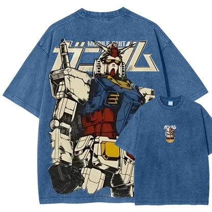 RX-78-2 Gundam | Unisex Fit Washed T-Shirt 2512000809