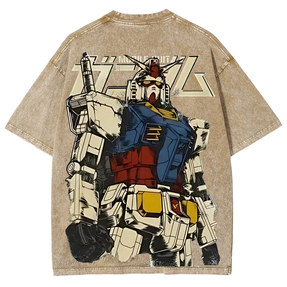 RX-78-2 Gundam | Unisex Fit Washed T-Shirt 2512000809