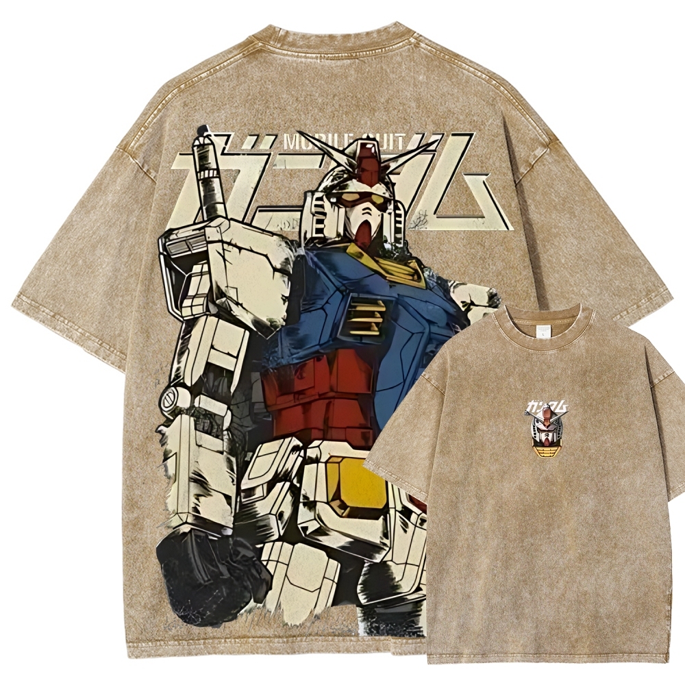 RX-78-2 Gundam | Unisex Fit Washed T-Shirt 2512000809