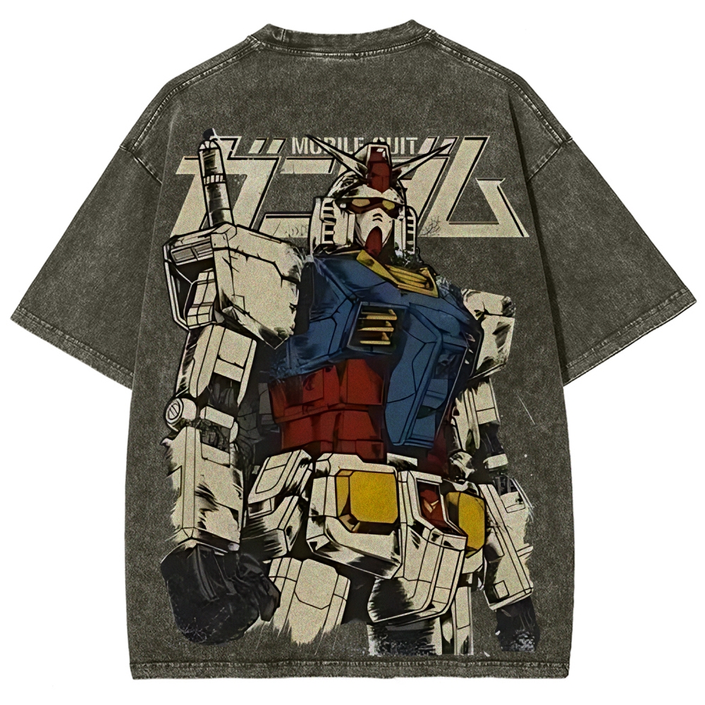 RX-78-2 Gundam | Unisex Fit Washed T-Shirt 2512000809