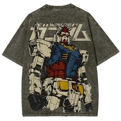 RX-78-2 Gundam | Unisex Fit Washed T-Shirt 2512000809